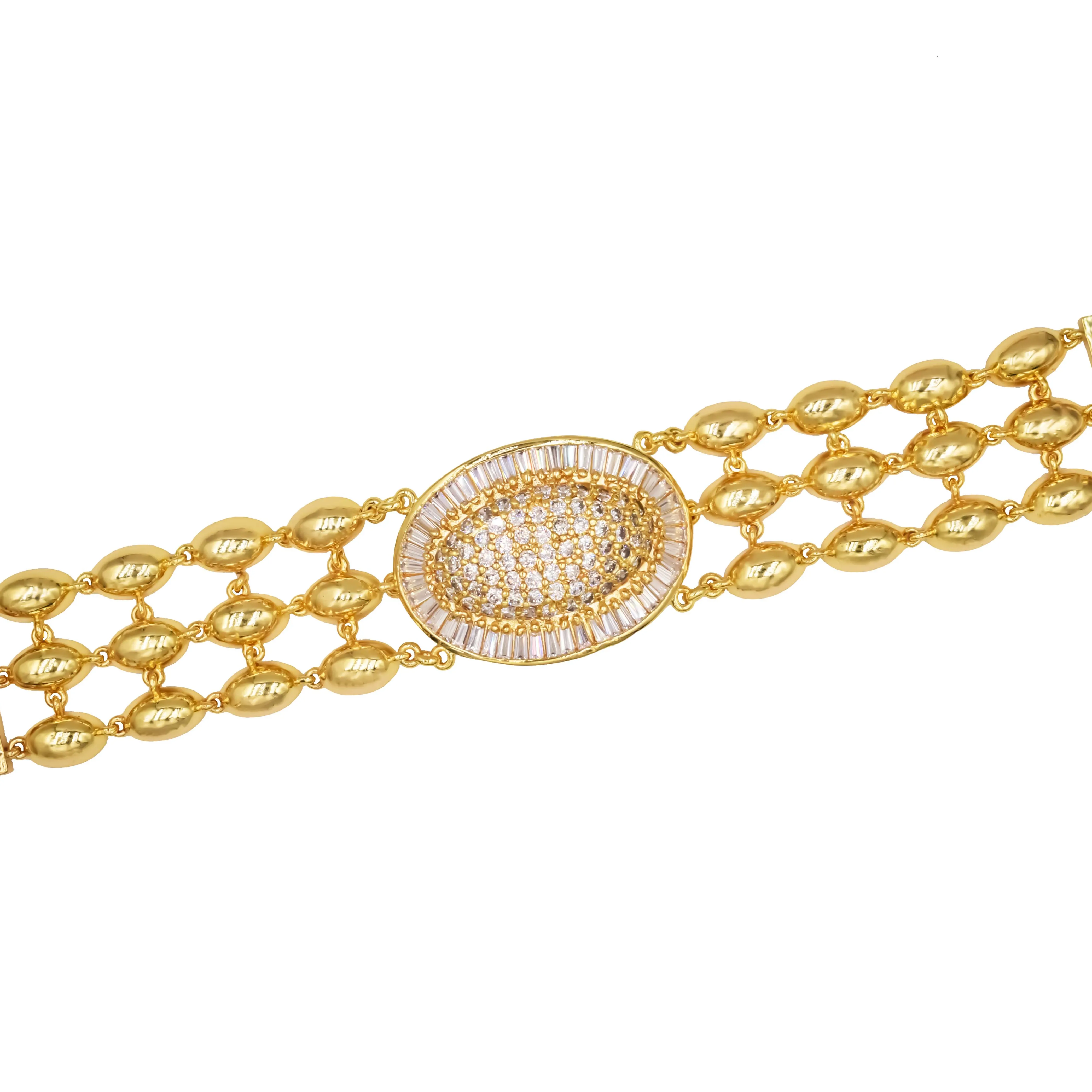Manufactures Jewelry Zircon Creatire Designer Jewelry Classic Vintage Fashion 18k Gold Charm Bracelets
