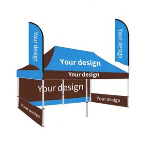 Carpa Plegable de Aluminio 3x6, Personalizable, para Publicidad, Ferias Comerciales, con Laterales - Product Image 2