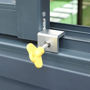 Blocca Finestre Regolabile in Acciaio Inox a Prova di Bambino, Orizzontale e Verticale, per Sicurezza Domestica - Product Image 2