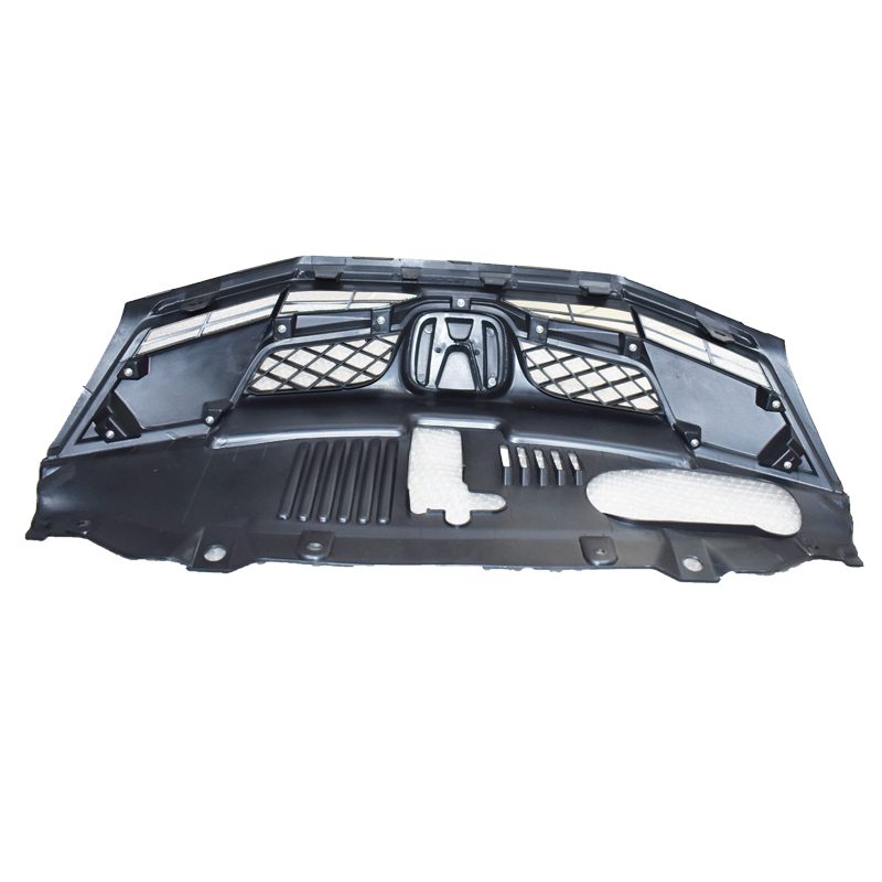 市販Honda CITY (2012-2016)用 ABS製フロントグリル ブラッククローム