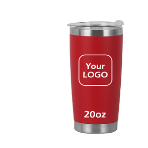 Custom 20oz 304 Stainless Steel Vacuum Insulated Tumbler Magnetic Lid Eco-Friendly Boiling Water Safe Travel Mug <b>Coffee</b> Wine - Product Image 1