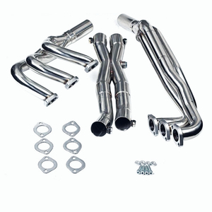 Collecteur d'échappement automobile poli miroir pour BMW 88-93 <span class=keywords><strong>E30</strong></span> 320I 323I 325I 325IX - Product Image 1