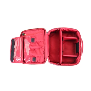 2026 Adjustable Dividers Portable Organizer Luxury Brush Cosmetic Bags <b>Cases</b> for Lady Sedex 4p Customized <b>Makeup</b> Train <b>Case</b> - Product Image 6