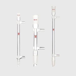 Verrerie de laboratoire Verre borosilicaté Condenseur Ouest Chimie Distillation Liebig Condenseurs - Product Image 6