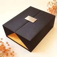 Scatola Regalo Rigida Premium a Doppia Porta con Cassetto, Logo Personalizzato, Stampa Personalizzata, Confezione Regalo