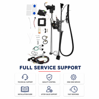 Kit de porte coulissante électrique pour Changan Oshan Cosmos MPV, support en acier, conversion de porte centrale motorisée