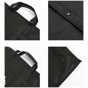 Pliable personnalisé vente en gros vêtements couverture anti-poussière clair Non tissé hommes costume luxe mer robe suspendu vêtement sac de sport avec fermeture éclair - Product Image 1