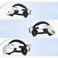 Serre-tête Elite avec batterie 6000mAh pour Meta Quest 2/Quest 3/Quest 3S VR Bandeau de charge Accessoire casque