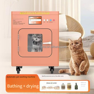 Máquina de Lavado de Mascotas Totalmente Automática para el Hogar, Máquina de Limpieza de Mascotas, Lavado, Secado y Desinfección de Perros y Gatos, Máquina Todo en Uno - Product Image 2
