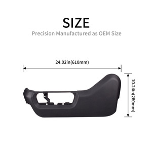 Funda de Asiento para Ford F-Super Duty 250 350 450, Lado Izquierdo Delantero, Plástico 4393 - Product Image 5