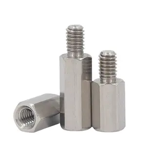 Huayuan hc890 hex male female threaded oem customized huayuan stainless steel standoff standoff cn gua m2 m3 m4 m5 m6 m8 m10 stainless steel standoff