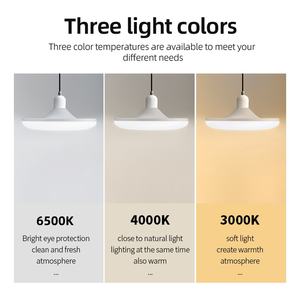 Высококачественная Светодиодная лампа мощностью 85-265 В, 20 Вт, 30 Вт, 40 Вт, 50 Вт, 60 Вт, 80 Вт, 100 Вт, НЛО, светло-голубая, белая, оранжевая, E27 - Product Image 3