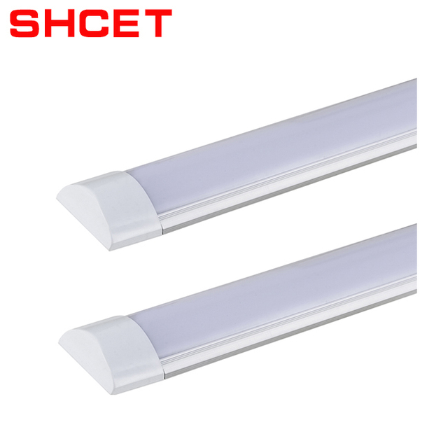 High Quality T8 Led Light Fixture Batten Light 18W 20W 36W 1.2m 2ft 4ft 8ft  AC180-265V 85-265V with Pc Cover