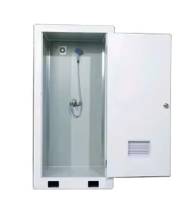 Toilettes portables écologiques en acier personnalisables à double compartiment avec installation facile pour les écoles et les parcs - Product Image 4