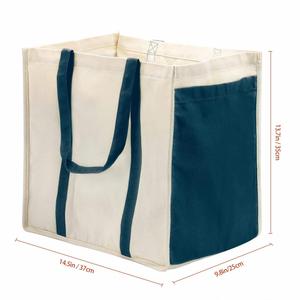 Sac à bandoulière isotherme portable de haute qualité en non-tissé, réutilisable pour les courses, avec motif lettres, imperméable et thermique - Product Image 1