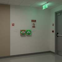 Bouton de réinitialisation manuel ABS filaire pour alarme stroboscopique et sonore, avec buzzer intégré, point d'appel pour briser le verre, alarme incendie, déclencheur de sortie