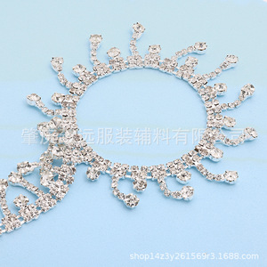 Rhinestone Tassel Chain Drop Shape White DIY Jewelry Accessories For Shoe Chains <b>Anklets</b> <b>Bracelets</b> - Product Image 4