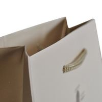 Sacs en papier Kraft avec Logo personnalisé pour Shopping, emballage cadeau, de luxe imprimé, à votre propre poignée, de fabrication