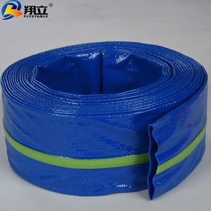 خرطوم مسطح PVC مرن لتصريف مضخة المياه بأحجام 1، 1.5، 1-1/4، 2، 3، 4، 6، 8، 10 بوصة للري الزراعي - Product Image 2