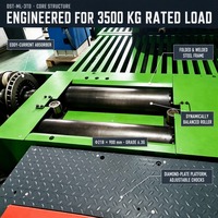 Mesin Uji Dinamometer Kendaraan DST 4WD Chassis Dyno Eddy Current Absorber 250kw X 2 Dua Rol Diameter 218mm DST-ML-3TD