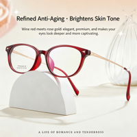 Montures de lunettes M8240 pour toutes les formes de visage, élégantes, exquises, vintage, ultra-légères en titane, durables, avec bord large de 4 mm