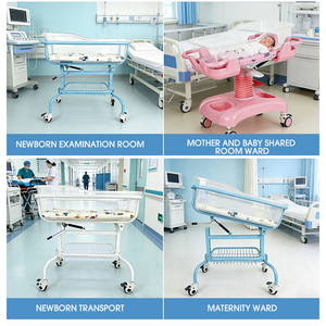 <span class=keywords><strong>Cuna</strong></span>/Cama para Bebés Recién Nacidos para Hospitales y Hoteles <span class=keywords><strong>de</strong></span> <span class=keywords><strong>Maternidad</strong></span> con Altura Ajustable, Construcción <span class=keywords><strong>de</strong></span> ABS+Metal, Multifuncional - Product Image 6