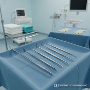 Ensemble de 5 dissecateurs Penfield n° Instruments chirurgicaux orthopédiques en acier inoxydable CE Manuel ISO13485 Garantie 1 an - Product Image 3