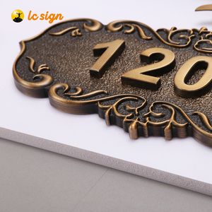 Placas de Número de Casa para Hotel, Personalizadas y Grabadas, Resistentes al Agua, para Uso en Interiores y Exteriores, Venta al Por Mayor - Product Image 6