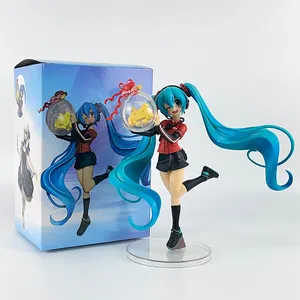 BJ Neustil virtuelles Idol Sängersängerin TAITO Spieluniformen Miku Mädchen Anime Kawaii Figur 21 cm PVC-Figurine Kollektion Modell-Spielzeug