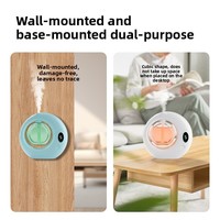 Diffuseur d'arômes automatique, brumisateur de parfum mural, fonctionne sur piles, bruit de 36 dB pour une diffusion de parfum intérieur longue durée