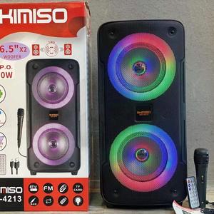 <span class=keywords><strong>Altavoz</strong></span> DJ <span class=keywords><strong>KIMISO</strong></span> QS-4213, <span class=keywords><strong>Altavoz</strong></span> Estéreo Doble de 6.5 Pulgadas con Luces Deslumbrantes, Superventas - Product Image 2