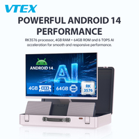 Ordinateur portable tout-en-un 27 pouces avec processeur RK3576, écran tactile 10 points, batterie 10400 mAh, Android 14, karaoké, étui de voyage, ordinateur AIO