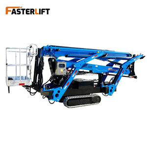 CE รถยกบูมลิฟต์ยกของตีนตะขาบควบคุมระยะไกลระบบรถยก60ft 72ft - Product Image 4