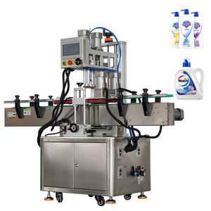 Máquina Tapadora al Vacío Totalmente Automática y Eficiente para Frascos de Vidrio de Alimentos, Salsas, Mermeladas, Botellas de Vidrio para Cacahuetes, Llenado y Tapado - Product Image 4