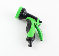 Gran oferta, boquilla para manguera de jardín, plástico duradero, 10 funciones, tubo de manguera mágica para jardín, pistola pulverizadora de agua expandible