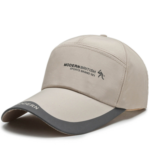 หมวกแก๊ปปักลาย OEM คุณภาพสูง ทรง Trucker ปีกโค้ง สำหรับกีฬากลางแจ้ง - Product Image 4