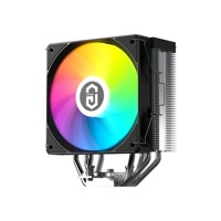 Enfriador de CPU para Computadora de Juegos Y400F, Disipador de Calor con Logotipo de Espejo Infinito ARGB y Ventilador de Refrigeración