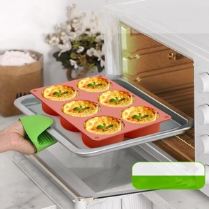 <b>Silicone</b> Mold 6 Cavity Round Cake Mousse <b>Baking</b> Tool Non Stick Oven Safe - Product Image 3