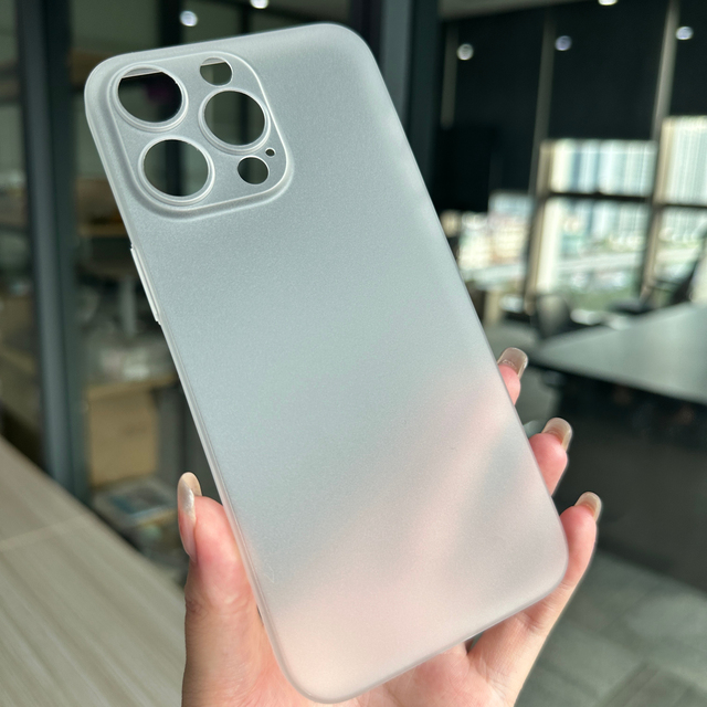 LightWeight Phone Case for IPone for 14 15 Pro Super Slim Case Independent Holes Design Thin Case for iPhone for 15 Pro