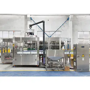 Price Beverage Equipment Line Plant Automatic Craft Tin Beer Can Carbonated Filling Machine
