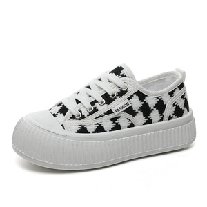 Nuevos Mocasines Casuales para Mujer 2026, Zapatos de Primavera con Cordones, Zapatos Deportivos Ligeros con Suela Gruesa y Versátiles para Verano, Parte Superior de PU - Product Image 4