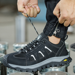 Zapatos de <span class=keywords><strong>Seguridad</strong></span> para <span class=keywords><strong>Hombre</strong></span> Personalizados, Impermeables y Antideslizantes, Calzado de Montaña Moderno para Exteriores, Zapatos de Trabajo con Suela de Goma de Alta Calidad - Product Image 4