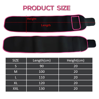 Cinturón Reductor de Cintura para Hacer Ejercicio, Cinturón de Entrenamiento para Adelgazar, para Hombres y Mujeres