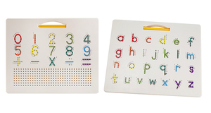 Almohadillas de tablero de dibujo magnéticas con imán de juego personalizado, 615 Uds., juguetes de aprendizaje <span class=keywords><strong>para</strong></span> bebés, almohadillas de cara de garabatos borrables, juguete <span class=keywords><strong>para</strong></span> niños, regalos - Product Image 6