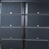 Sistema de Altavoces Line Array Pasivo Profesional de Doble Woofer de 12 Pulgadas con Aleación de Neodimio y Titanio, 147dB SPL Máximo para Conciertos en Grandes Escenarios