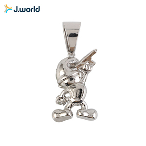 Collana In Argento Sterling Pendente di Fascino dei monili Del Fumetto di <span class=keywords><strong>Smurfs</strong></span> Del Pendente - Product Image 3