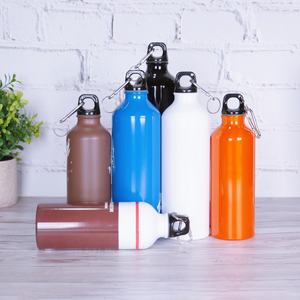 Commercio all'ingrosso a buon mercato 400/500/600/750/bottiglia di alluminio sottovuoto esterno viaggio sport potabile bottiglie di acqua <span class=keywords><strong>Logo</strong></span> personalizzato - Product Image 6