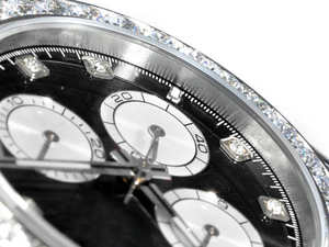 Montre mécanique en acier inoxydable pour plongeur, à succès en 2025, chronographe serti de diamants, affichage analogique, bracelet en acier pour hommes d'affaires - Product Image 6