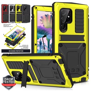 เคสขาตั้งกันกระแทกทำจากอะลูมิเนียมพร้อมกระจก, <span class=keywords><strong>S21</strong></span> S22สำหรับซัมซุง S25 S26 S24ขอบ S25 <span class=keywords><strong>FE</strong></span> Note 20 S25 - Product Image 1