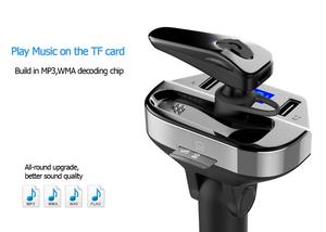 Le <span class=keywords><strong>meilleur</strong></span> Support Universel Aux Portable Double Usb Mp3 transmetteur Fm <span class=keywords><strong>Kit</strong></span> <span class=keywords><strong>Voiture</strong></span> <span class=keywords><strong>Mains</strong></span> <span class=keywords><strong>Libres</strong></span> - Product Image 3